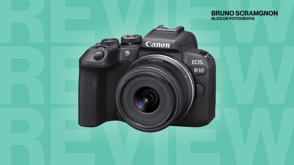 Canon R10 com Lente RF-S18-45 mm F4.5-6.3