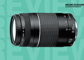 lente Canon EF 75-300mm f/4-5.6 III