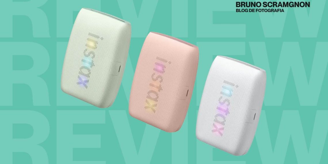 Imagens de divulgação da impressora Fujifilm Instax Mini Link 3.