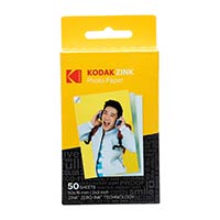 Papel Fotográfico Premium Zink Kodak 5 x 7,6 cm 20 Unidades